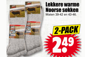 lekkere warme noorse sokken