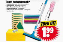 grote schoonmaak