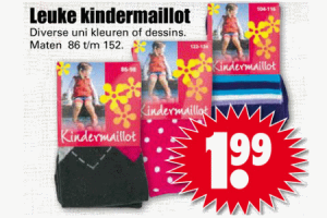 leuke kindermaillot