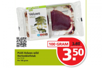 plus veluws wild hertenbiefstuk