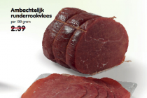 ambachtelijk runderrookvlees
