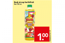 raak siroop herfstfruit