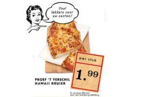 proef t verschil hawaii kruier