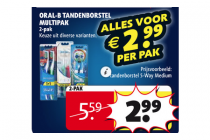 oral b tandenborstel multipak