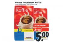 vomar roodmerk koffie