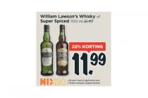 william lawsons whisky of super spiced
