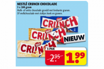 nestle crunch chocolade