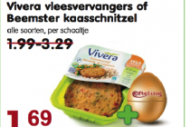 vivera vleesvervangers of beemster kaasschnitzel