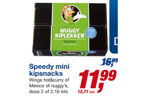 speedy mini kipsnacks