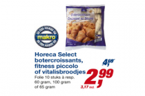 horeca select botercroissants fitness piccolo of vitalisbroodjes