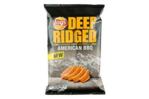 lays deep ridged american bbq