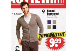 casual herenvest