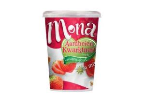 mona verwenyoghurt aardbeien kwarktaart