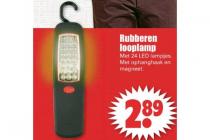 rubberen looplamp