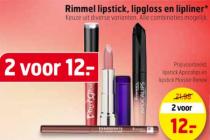 rimmel lipstick lipgloss en lipliner