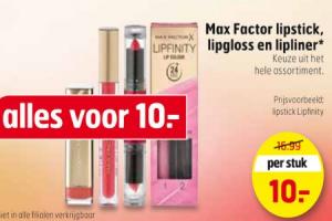 max factor lipstick lipgloss en lipliner