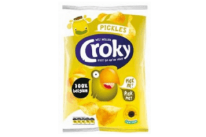 croky chips pickles