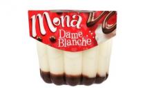 mona pudding dame blanche toetje met chocolade