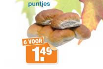 zachte witte puntjes