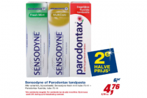 sensodyne of parodontax tandpasta