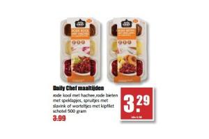 daily chef maaltijden