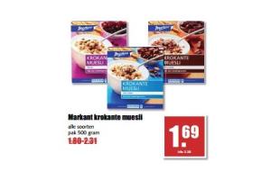 markant krokante muesli