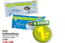 plus koffiemelk cups