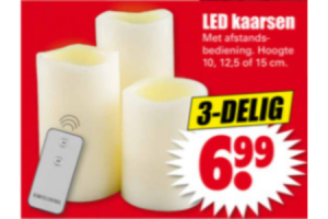 Led Kaarsen Met Afstandsbediening - Beste.nl