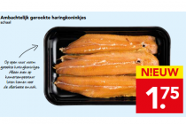 ambachtelijk gerookte haringkoninkjes