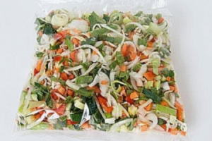merkloos macaronispaghetti groenten