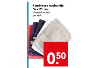 cambresse washandje