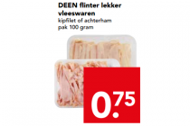 deen flinter lekker vleeswaren