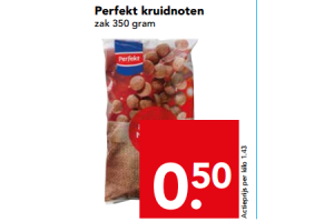 perfekt kruidnoten