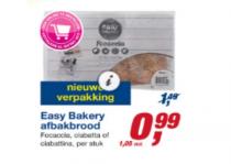 easy bakery afbakbrood