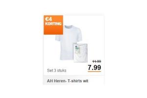 ah heren t shirts wit