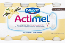 danone actimel drink vanille 8 pack