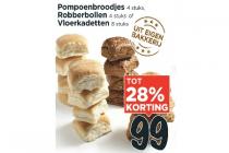 pompoenbroodjes robberbollen en vloerkadetten