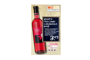 monte pulciano cerasuolo rose 750 ml