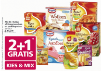 alle dr. oetker en koopmans bak  en puddingmixen