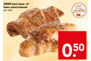 deen ham kaas  of kaas uiencroissant
