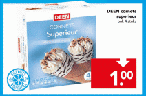 deen cornets superieur pak 4 stuks