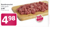 runderpoulet 500 gram