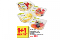 plus vers gesneden fruit