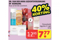 dr. van der hoog gezichtsverzorging of reiniging