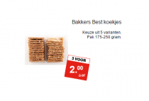 bakkers best koekjes