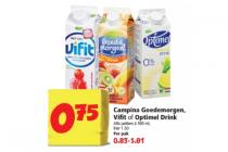 campina goedemorgen vifit of optimel drink