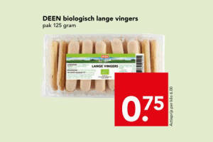 deen biologische lange vingers