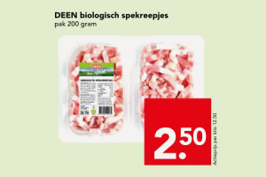 deen biologische spekreepjes