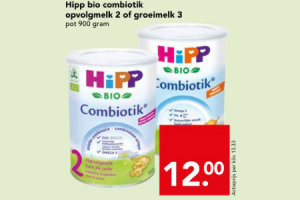 hipp bio combiotik opvolgmelk 2 of groeimelk 3