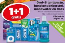 oral b tandpasta handtandenborstel mondwater en floss